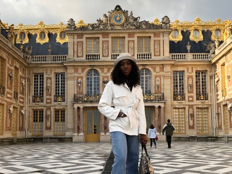 Che Carter at the Palais de Versailles