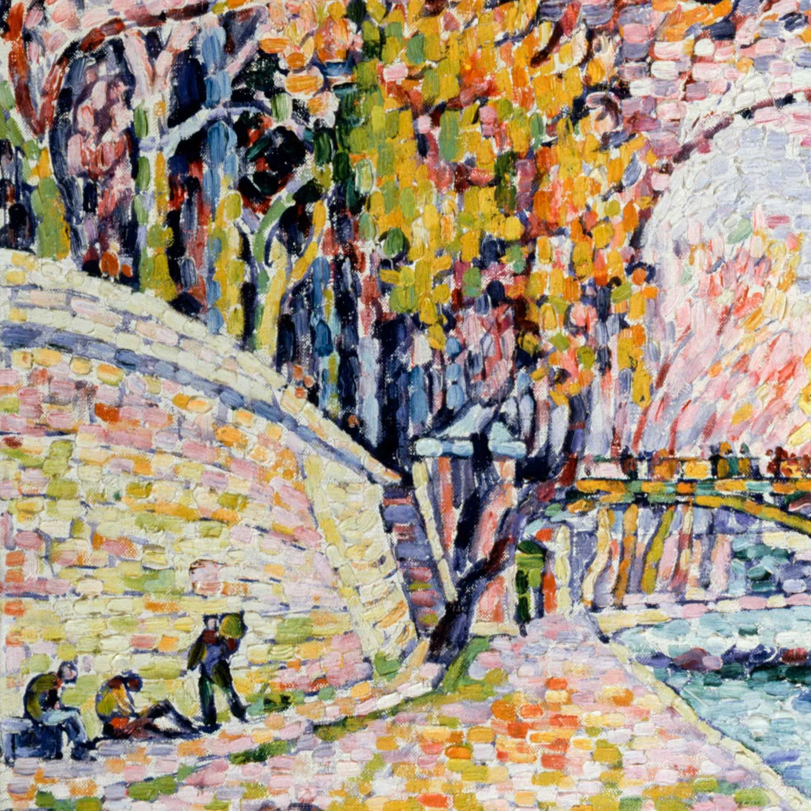 Paul Signac, Le pont des Arts, 1928. Section 1
