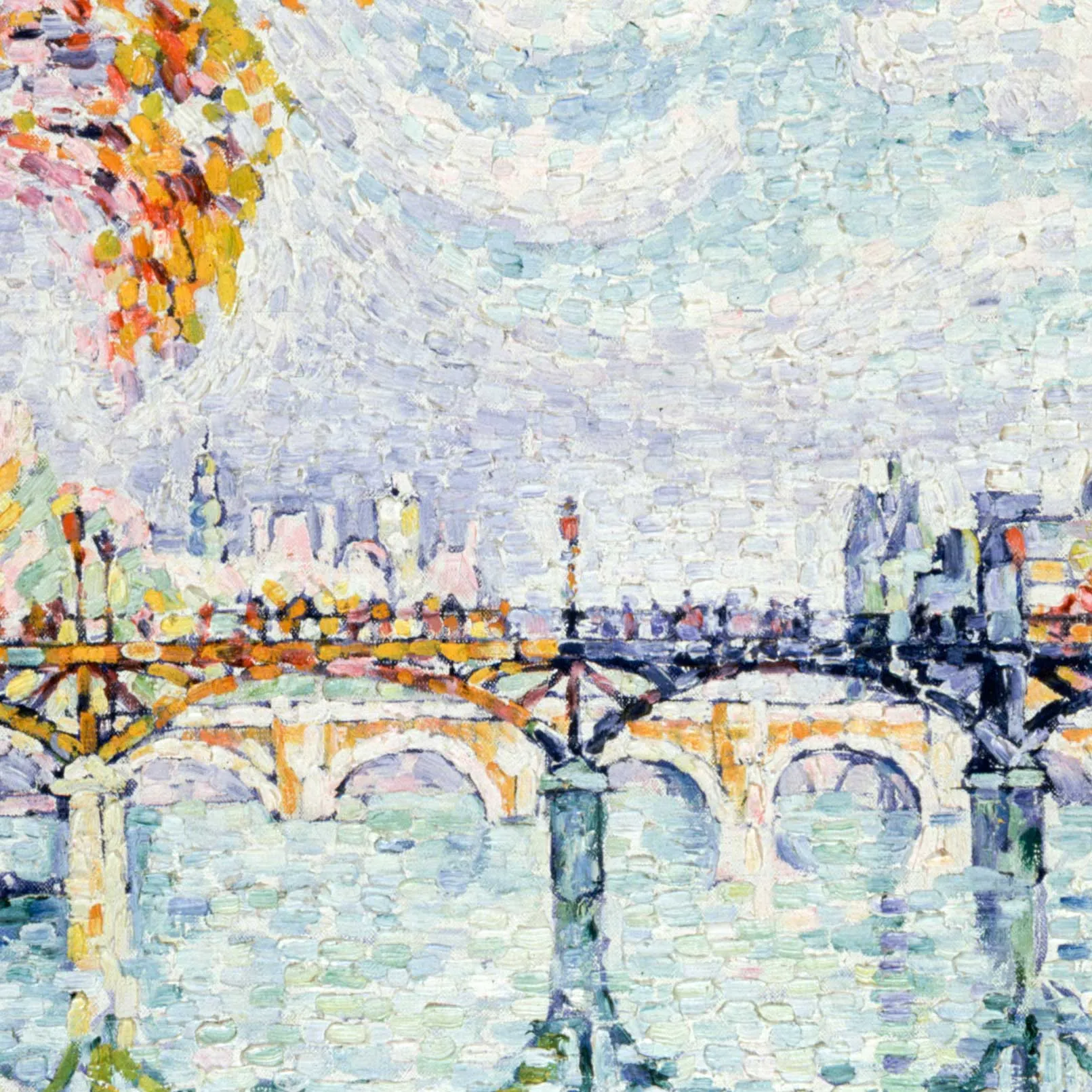 Paul Signac, Le pont des Arts, 1928. Section 2