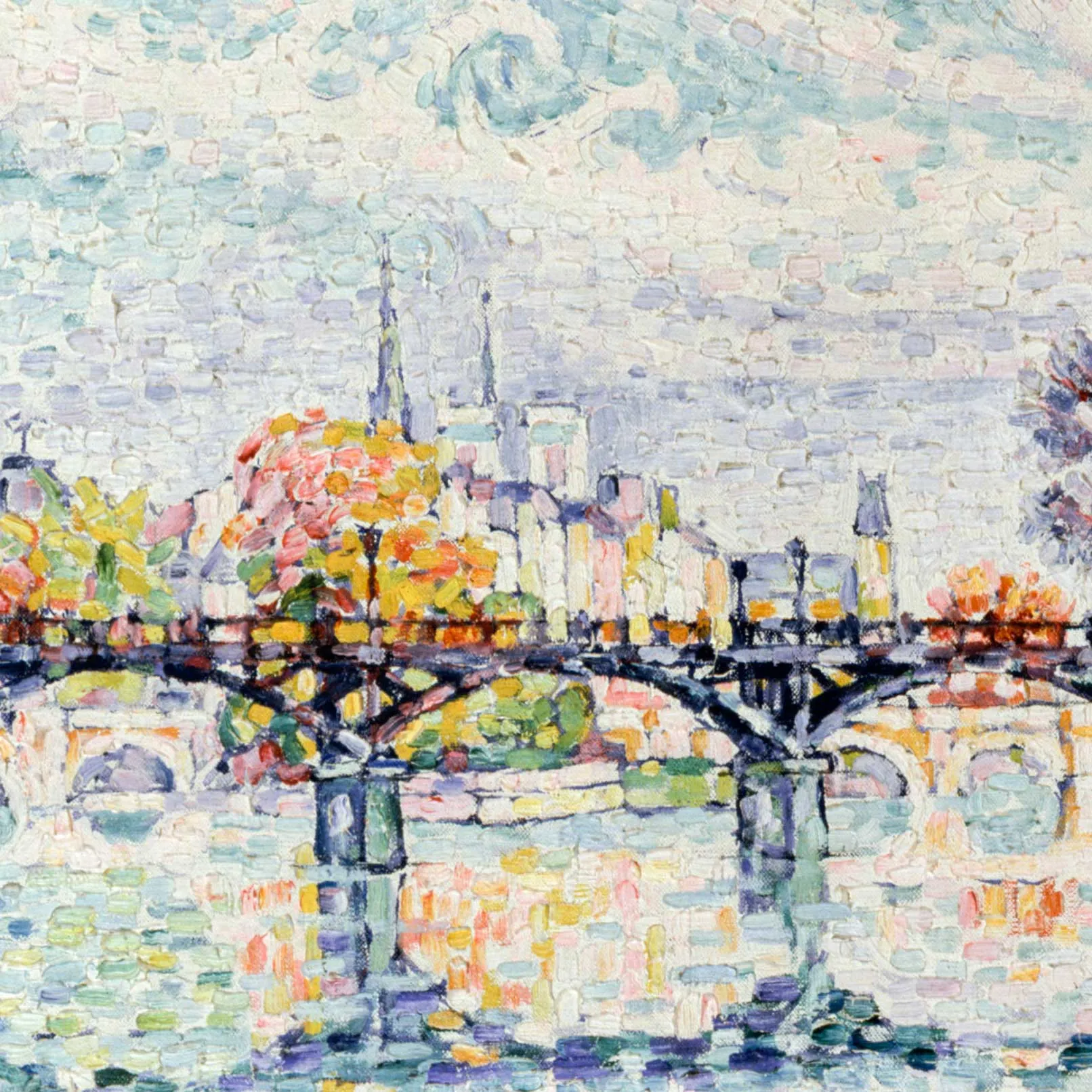 Paul Signac, Le pont des Arts, 1928. Section 3