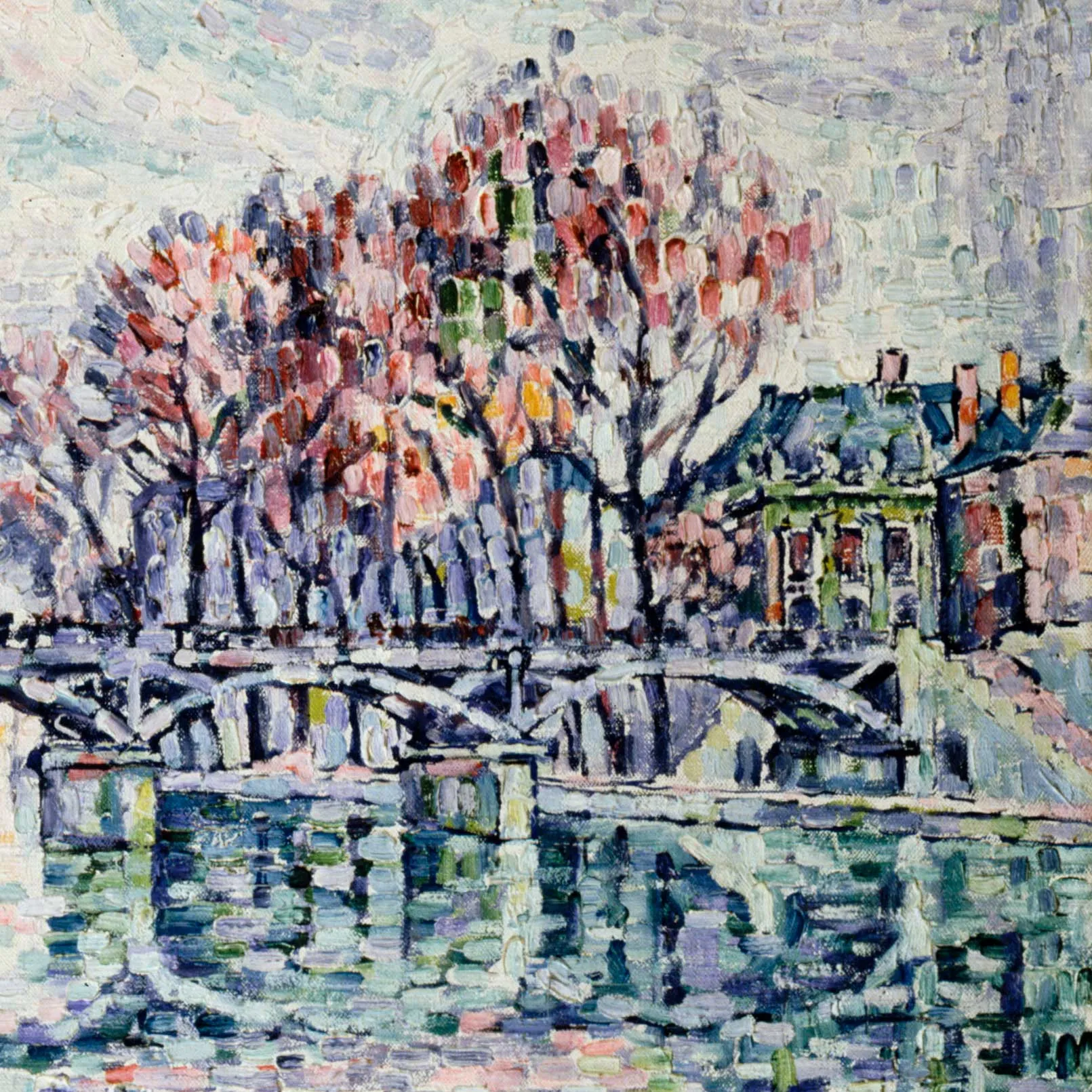Paul Signac, Le pont des Arts, 1928. Section 4